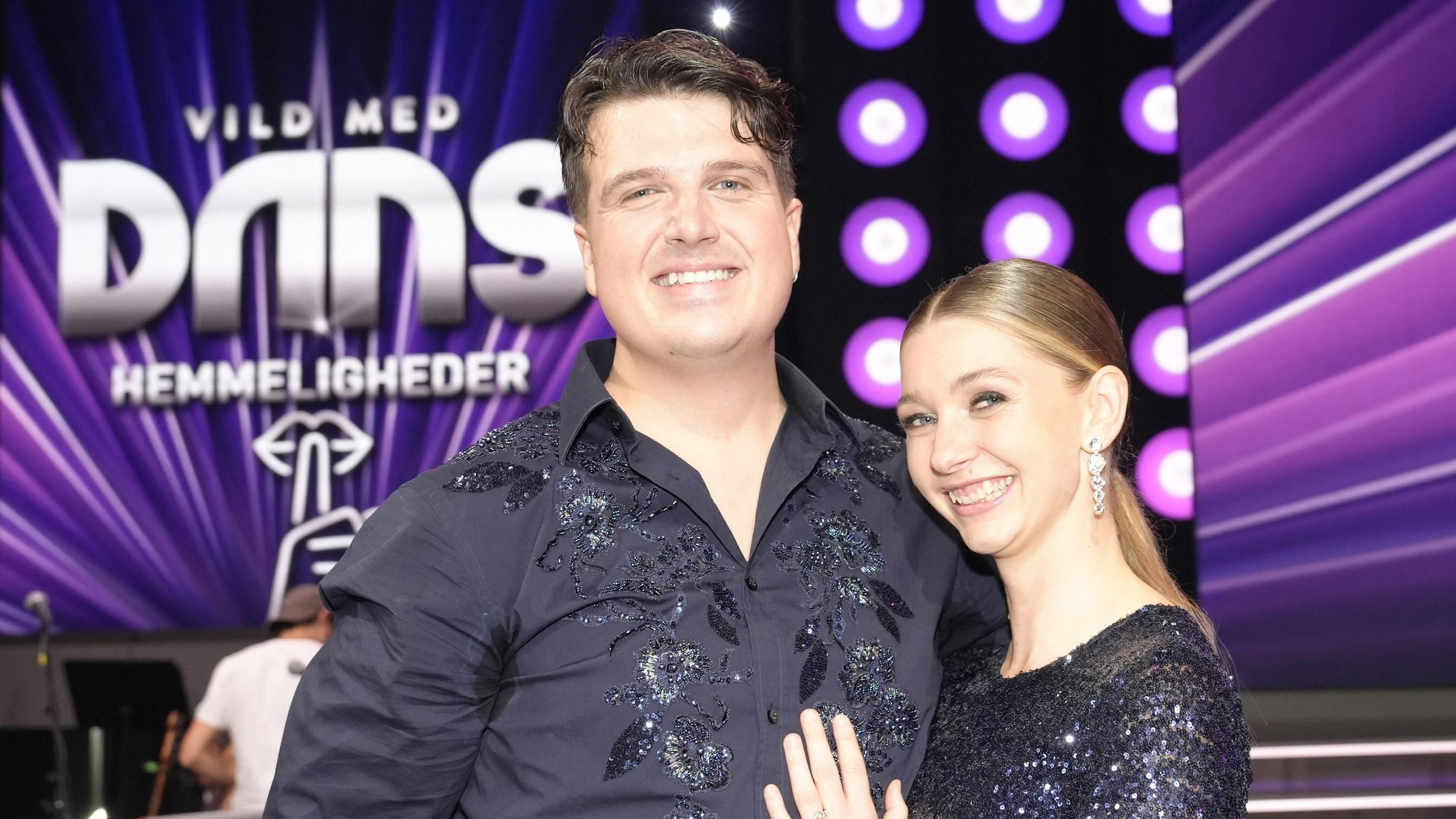 Alfred Midé Erichsen og kæresten Madeleine til "Vild med dans".