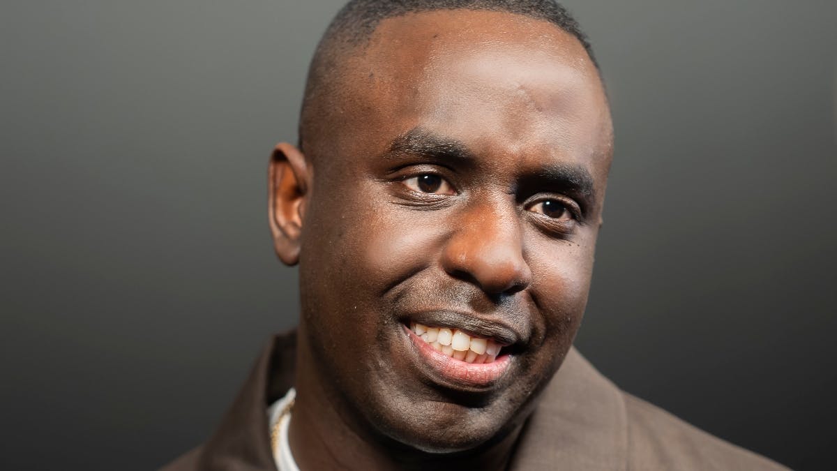 Melvin Kakooza var i godt selskab på stor aften