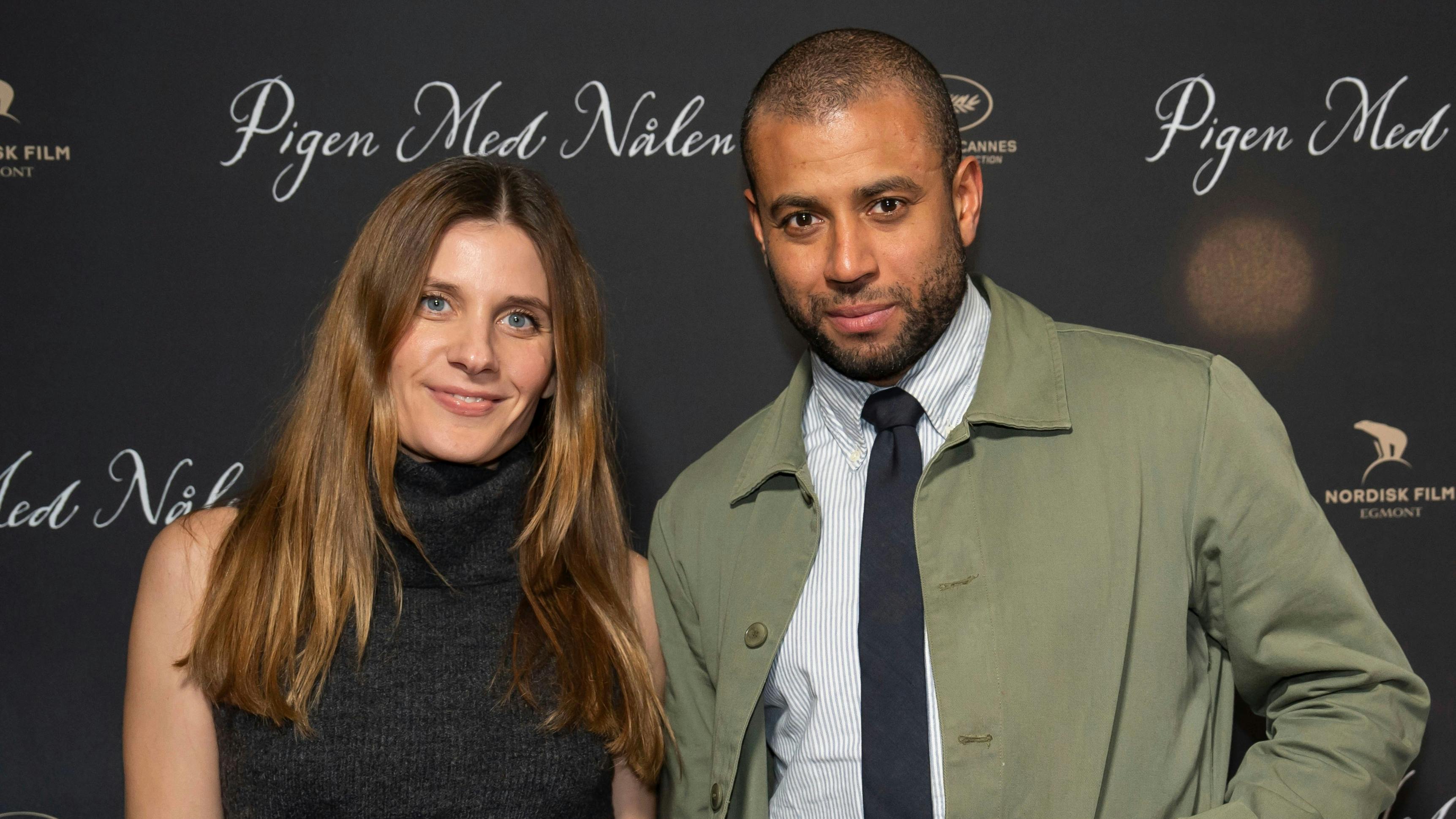 Christopher Læssø med sin forlovede Laura Becker. 