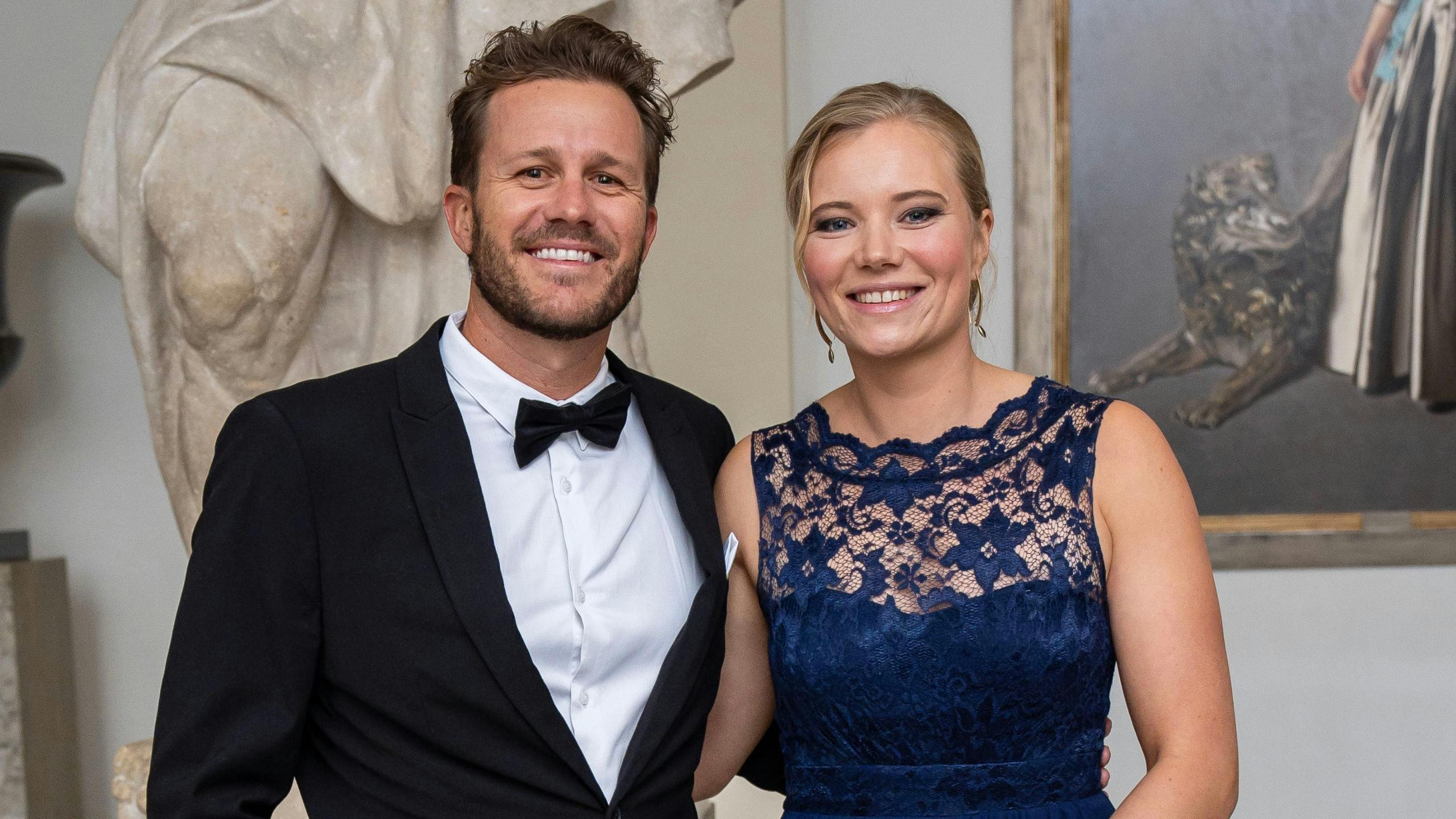 Anne-Marie Rindom og kæresten Ryan Palk. 