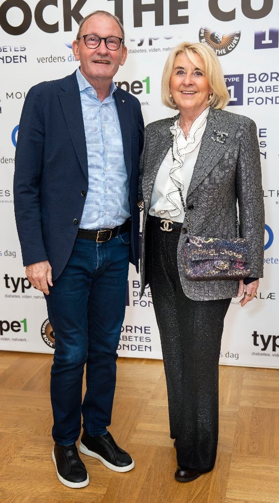 Preben og Nicole var et af aftenens flotteste par