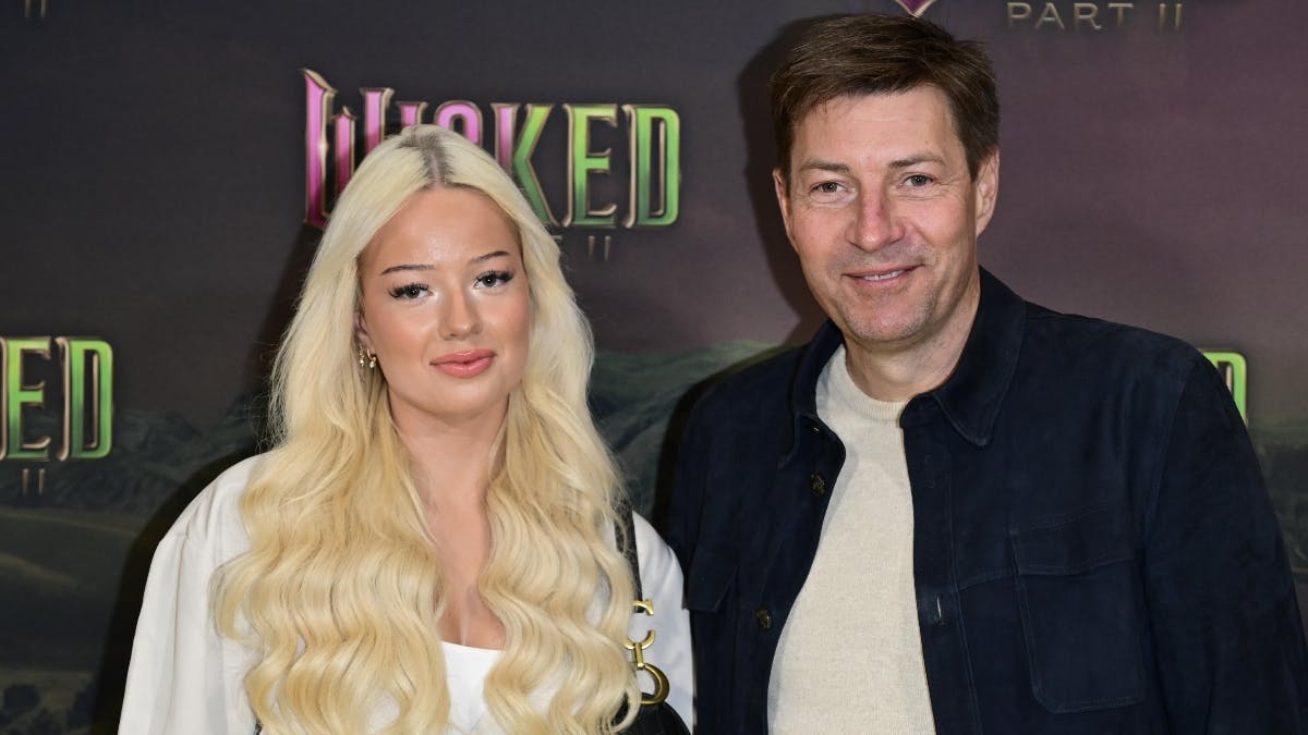 Morten Ankerdal med sin datter Emilie