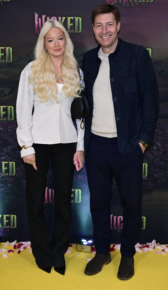 Emilie var en tur i biografen sammen med sin far Morten