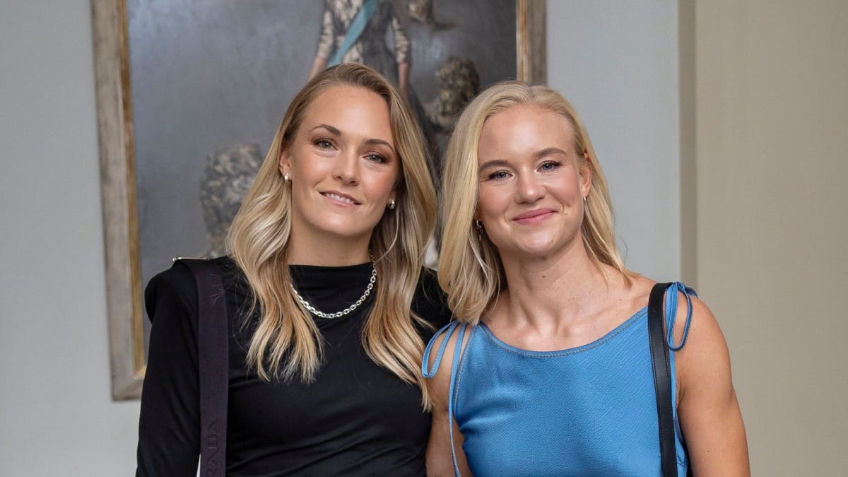 Magdalena Eriksson og Pernille Harder