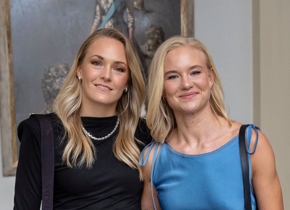 Magdalena Eriksson og Pernille Harder