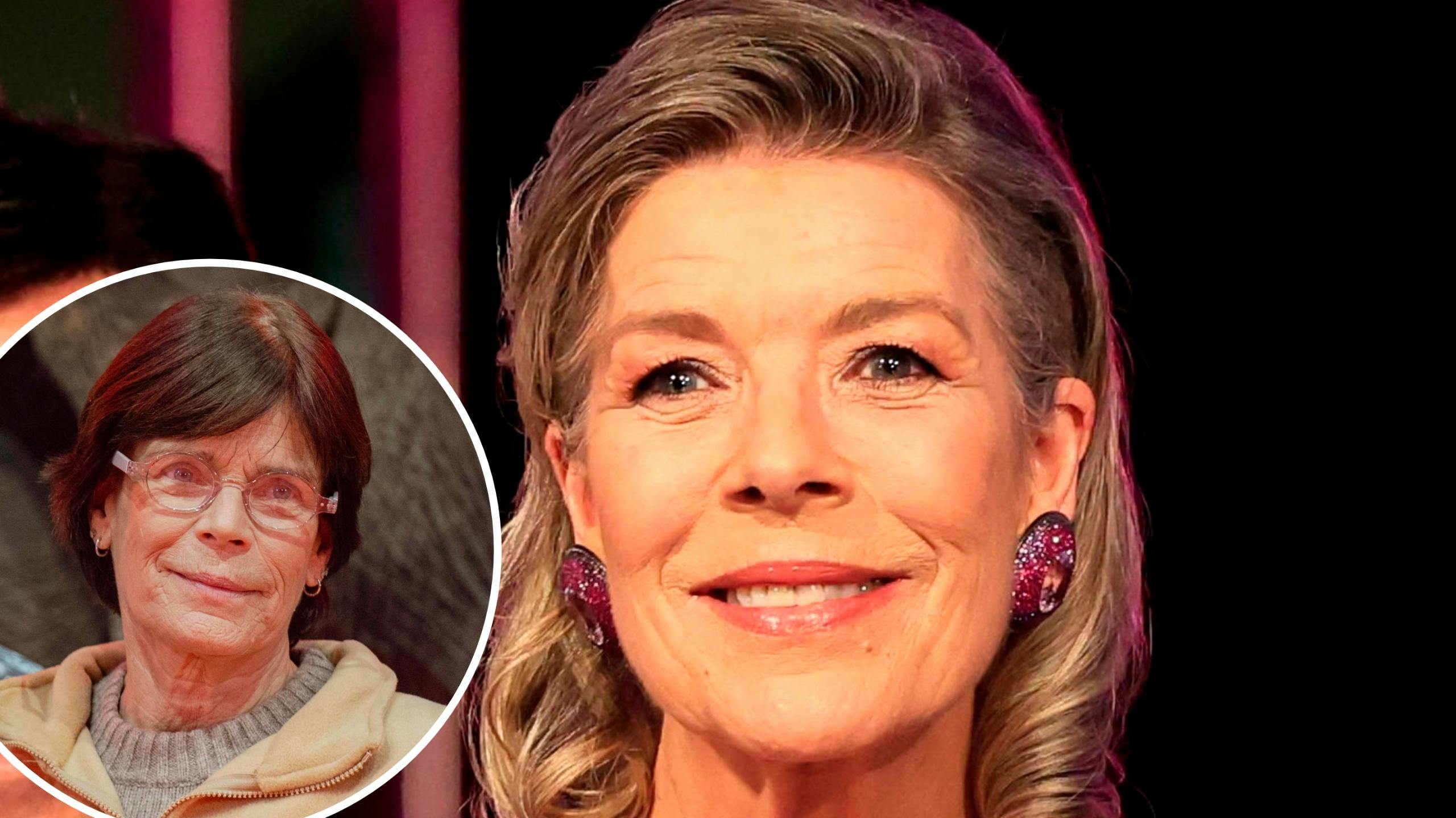 Prinsesse Stephanie og prinsesse Caroline.