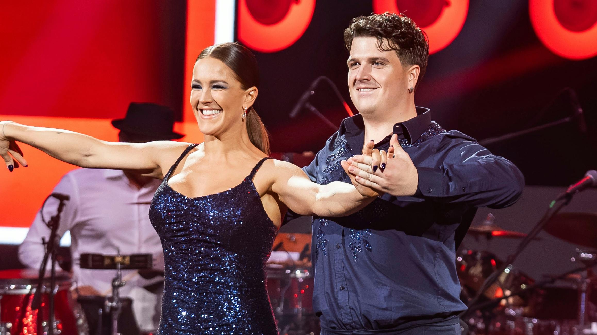 "Vild med dans"-parret Camilla Dalsgaard og Alfred Midé Erichsen.