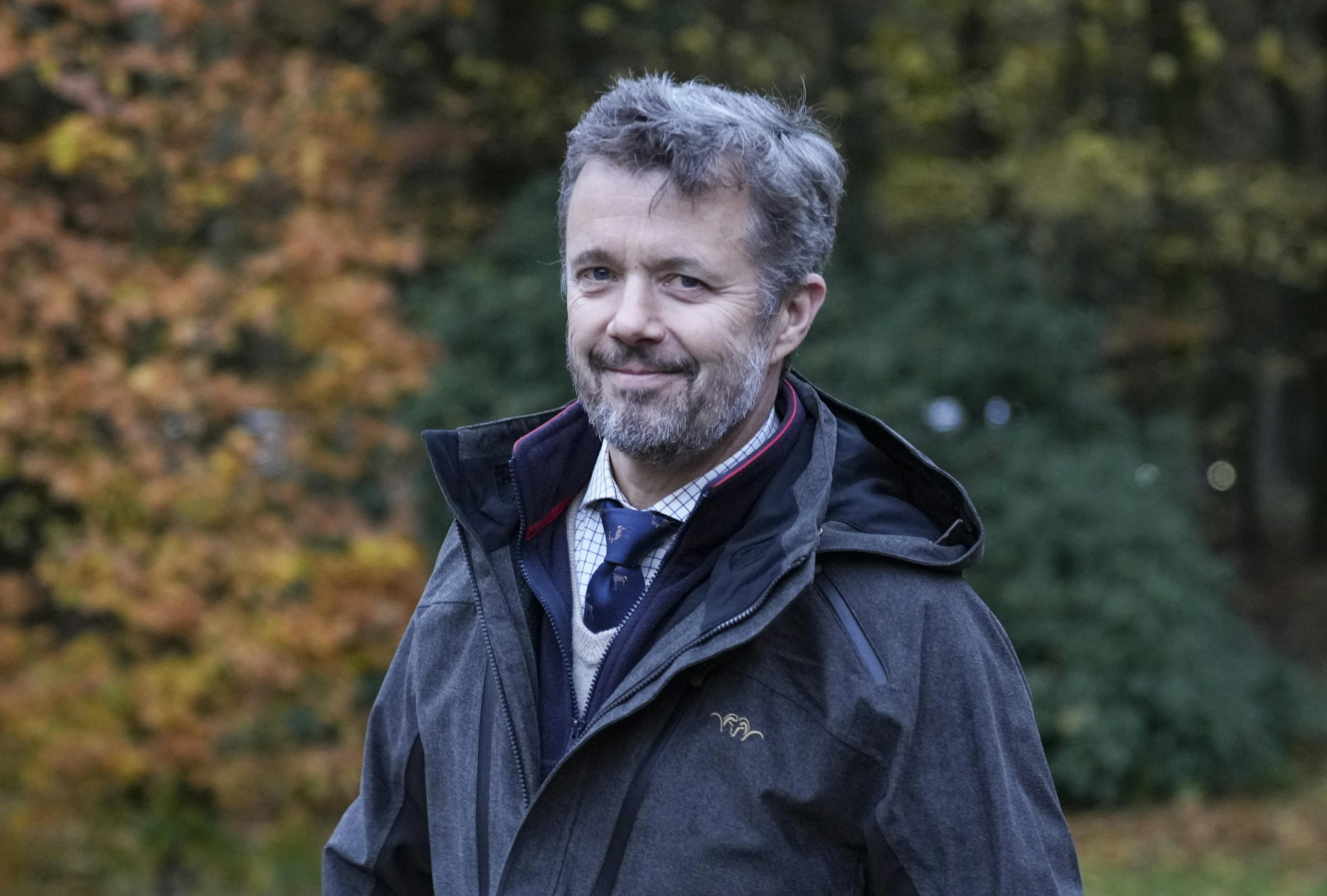 Kronprins Frederik var vært ved Kongejagt i Gludsted Plantage i Midtjylland i 2021.