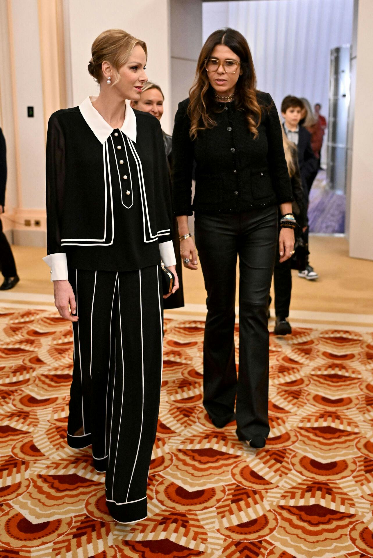 Fyrstinde Charlene var med til åbningen af den anden udgave af den internationale smykkesalon Joya i One Monte Carlo i Monaco.