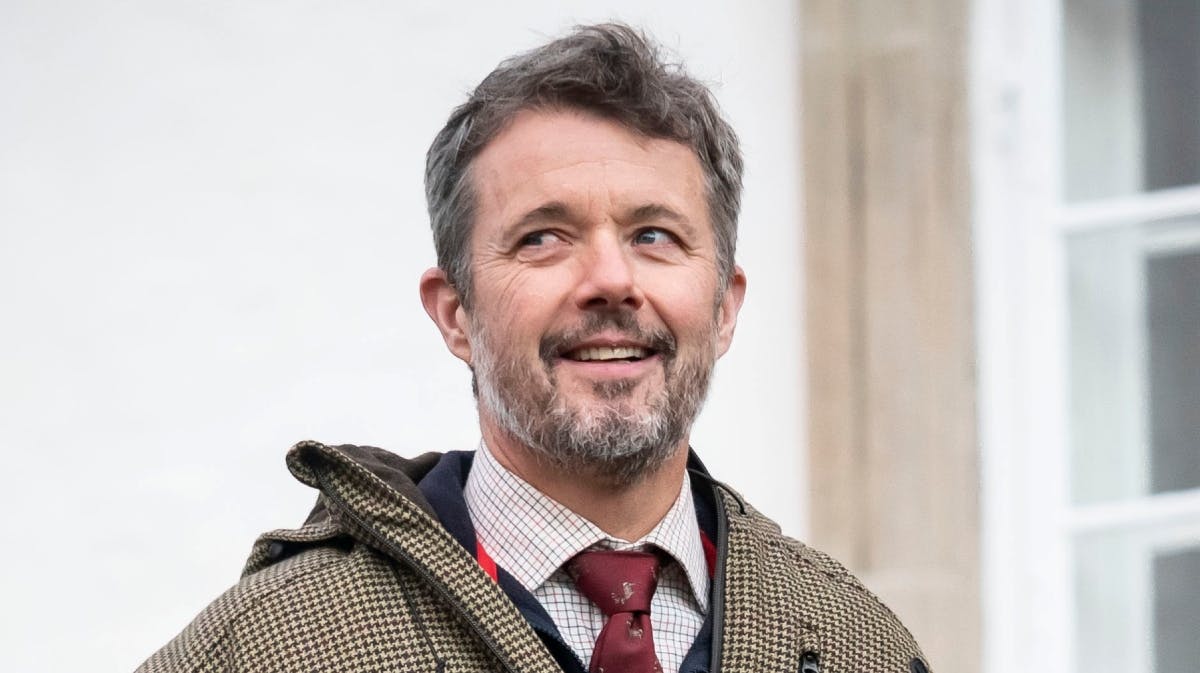 Kong Frederik ved en tidligere kongejagt.