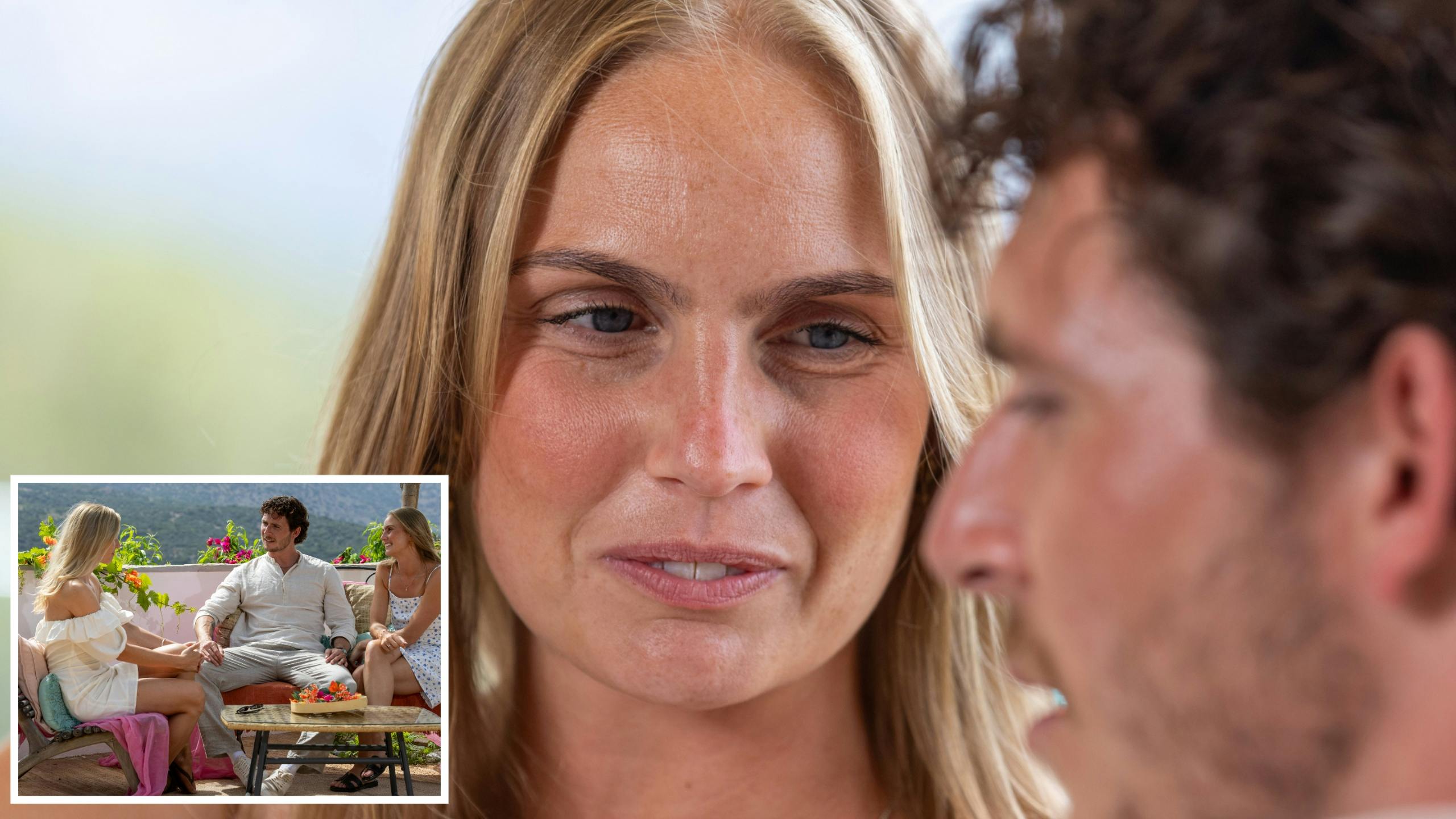 Nina på date med Nicklas og Amalie.