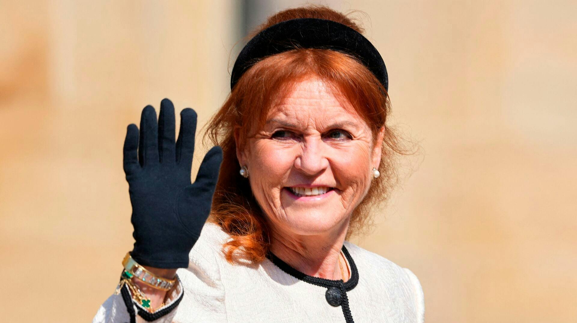Sarah Ferguson er formentlig på vej til udlandet inden længe. 