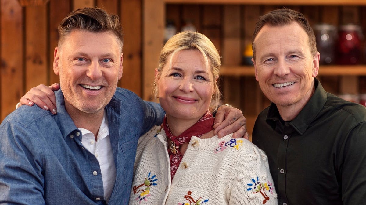 Bagedyst-dommerne Timm, Katrine og Markus.