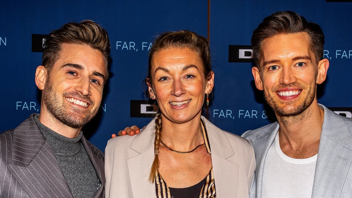 Frederik, Nanna og Morten.