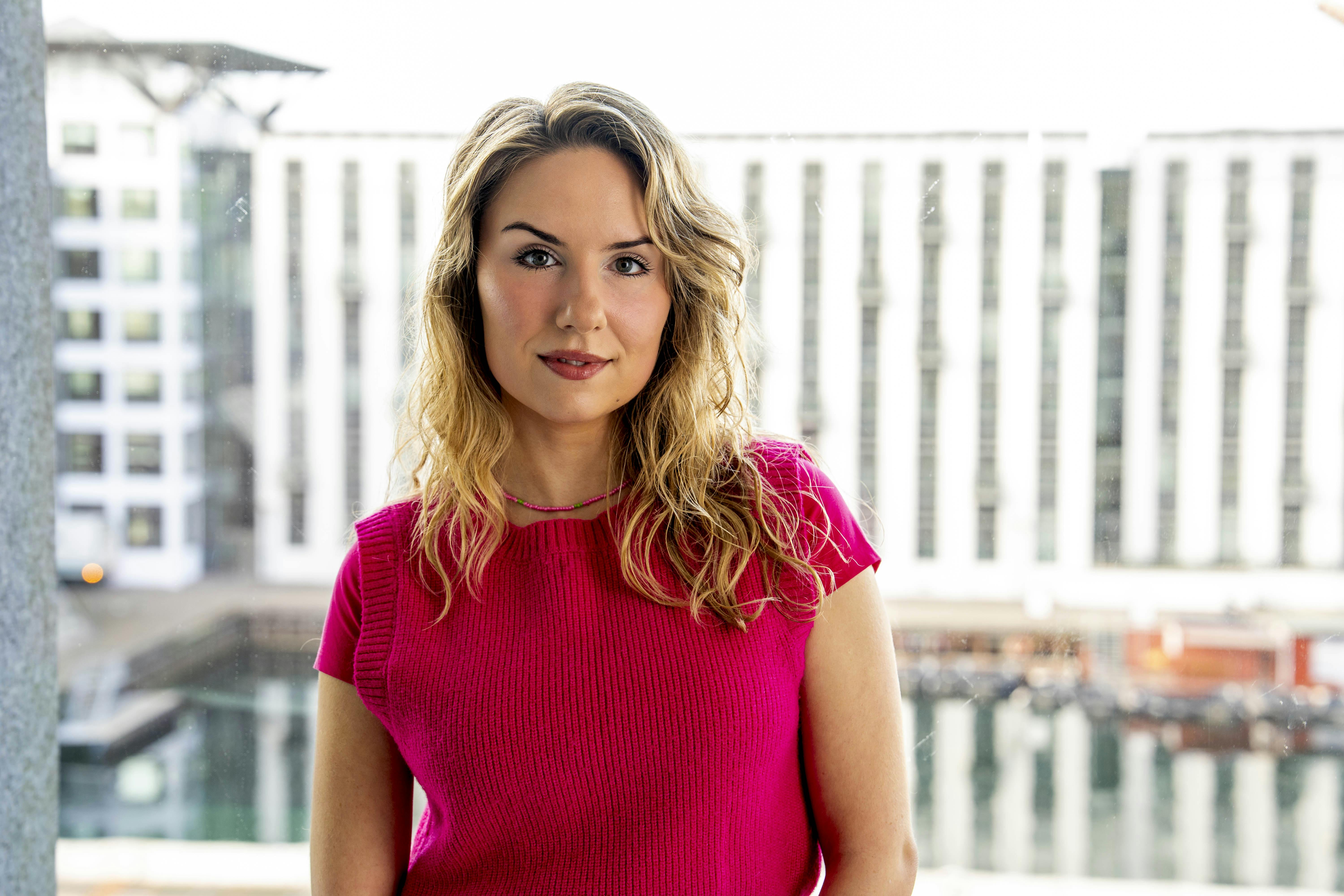 Miri-Ann Beuschel fra ”Døm vores forhold”.