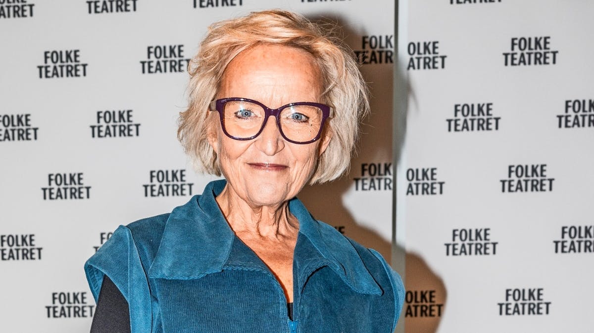 Tv-vært Tine Gøtzsche havde sin søn med på den røde løber.