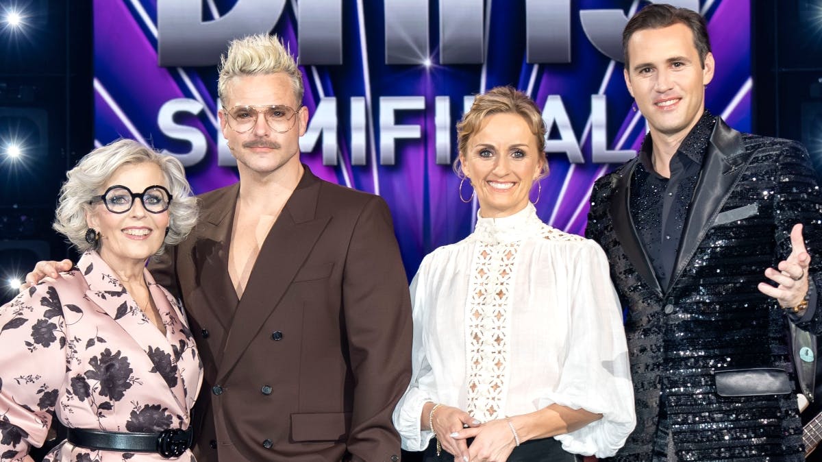 De faste dommere Lene James Mikkelsen, Marianne Eihilt og Sonny Fredie Pedersen havde i semifinalen selskab af gæstedommer Silas Holst.