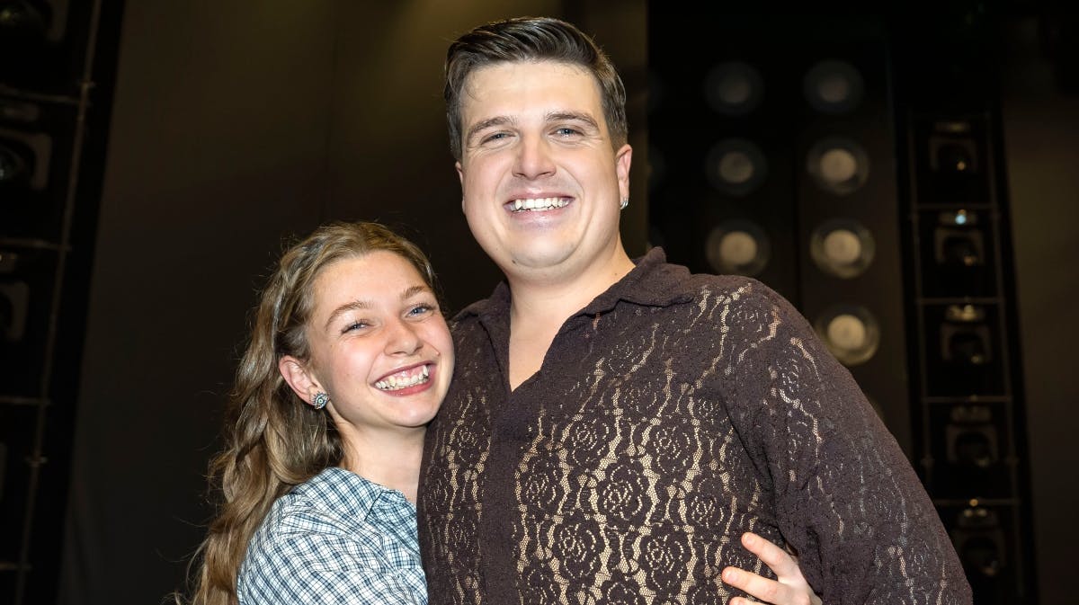 Alfred Midé Erichsen og Madeleine.