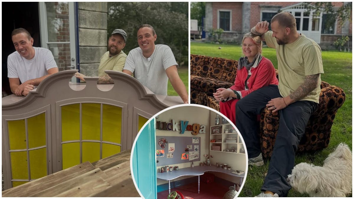 Nye billeder fra Sofie Linde og Joakim Ingversens sommerhus Vennely