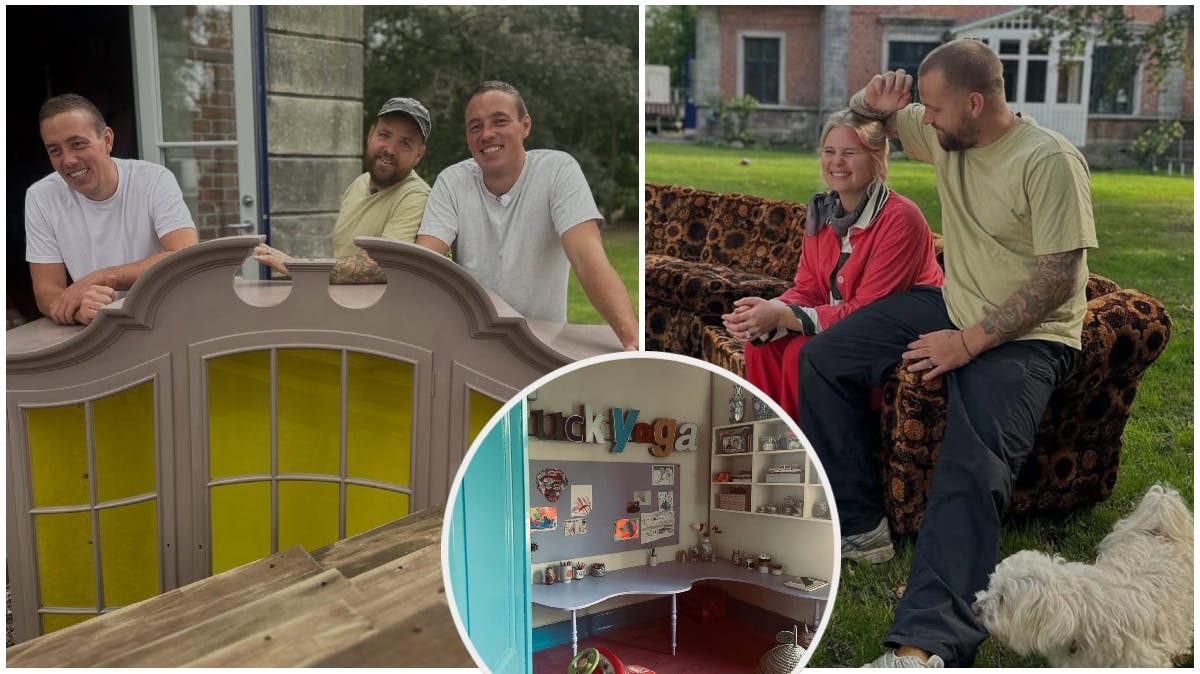 Nye billeder fra Sofie Linde og Joakim Ingversens sommerhus Vennely