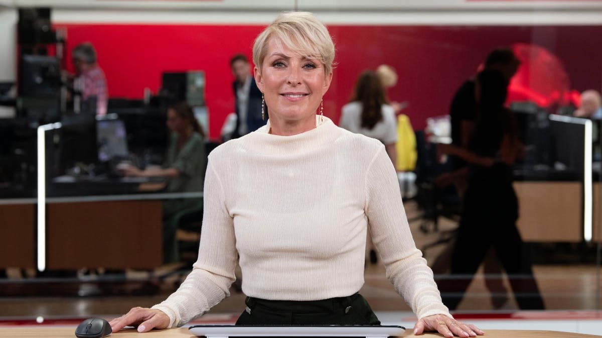 Fra det nye år skal Cecilie Beck og kollegaerne sende aftennyhederne på et nyt tidspunkt.