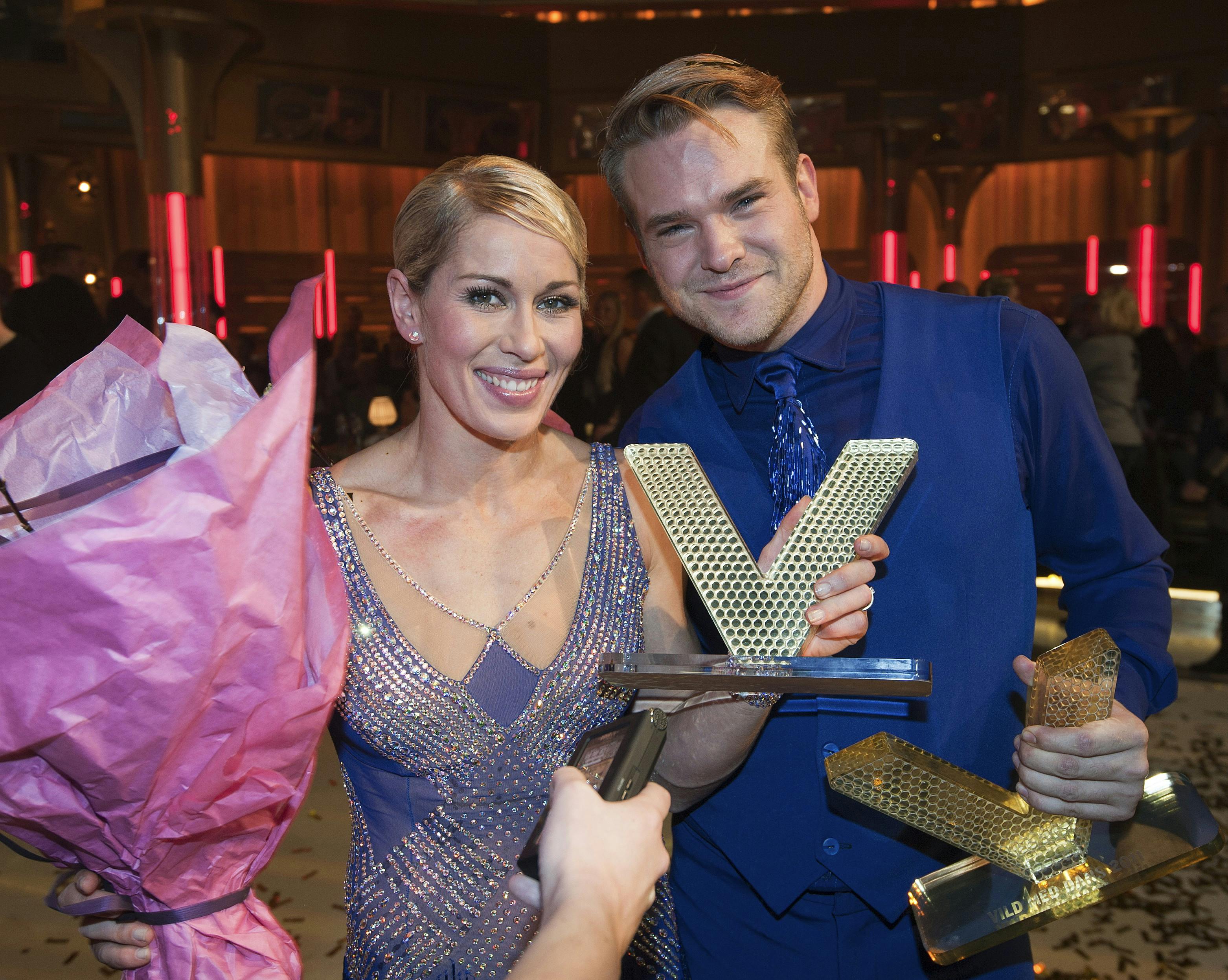 Sophie Fjellvang Sølling og Silas Holst løb med ”Vild med dans”-sejren i 2011.