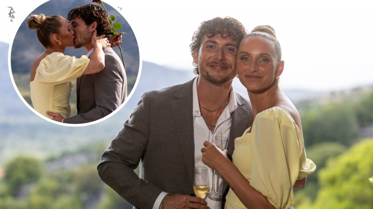 Datingeventyret endte lykkeligt for Silje og Nicklas i "Bachelor".