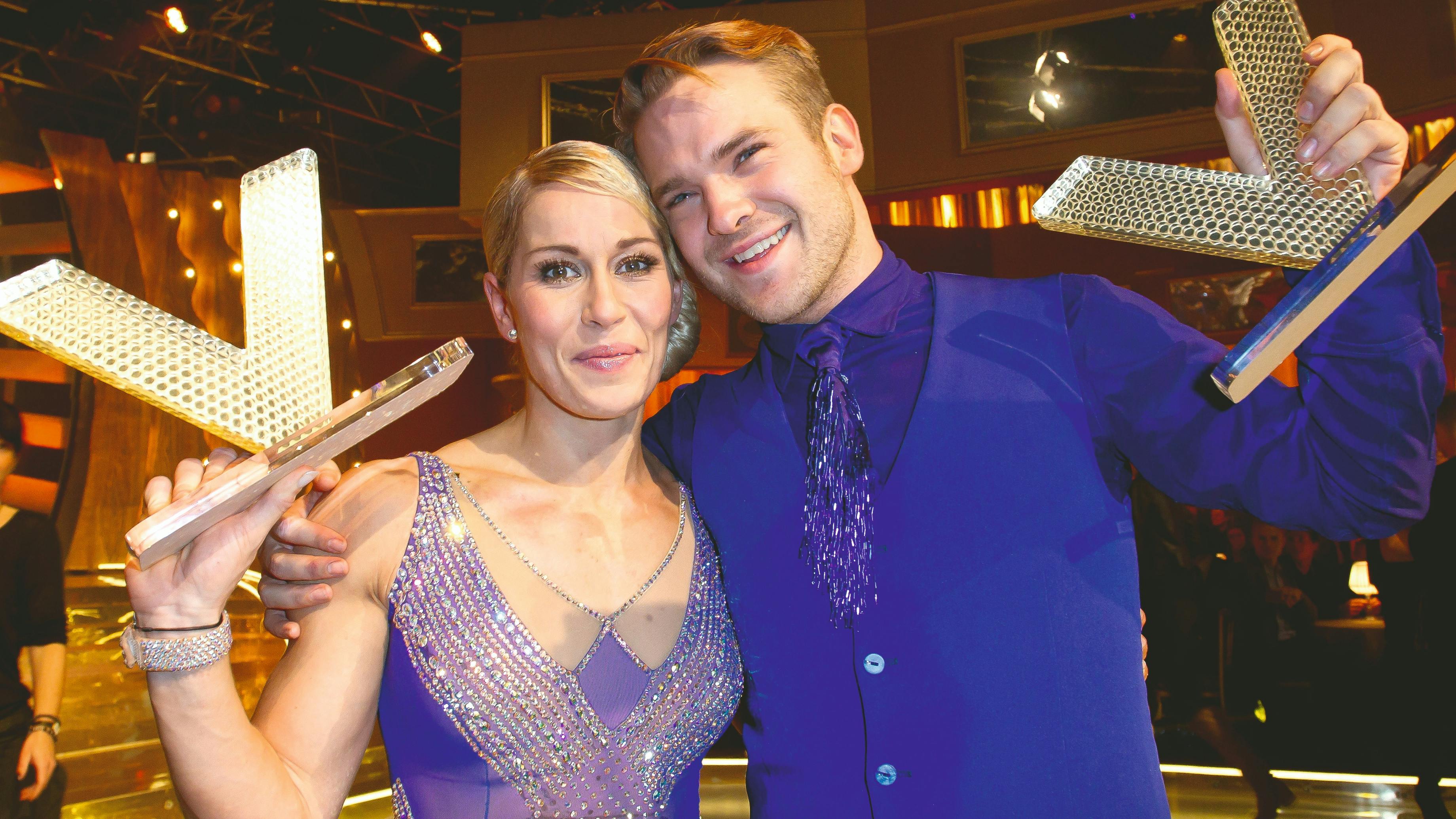 Sophie Fjellvang Sølling og Silas Holst vandt ”Vild med dans” i 2011. 