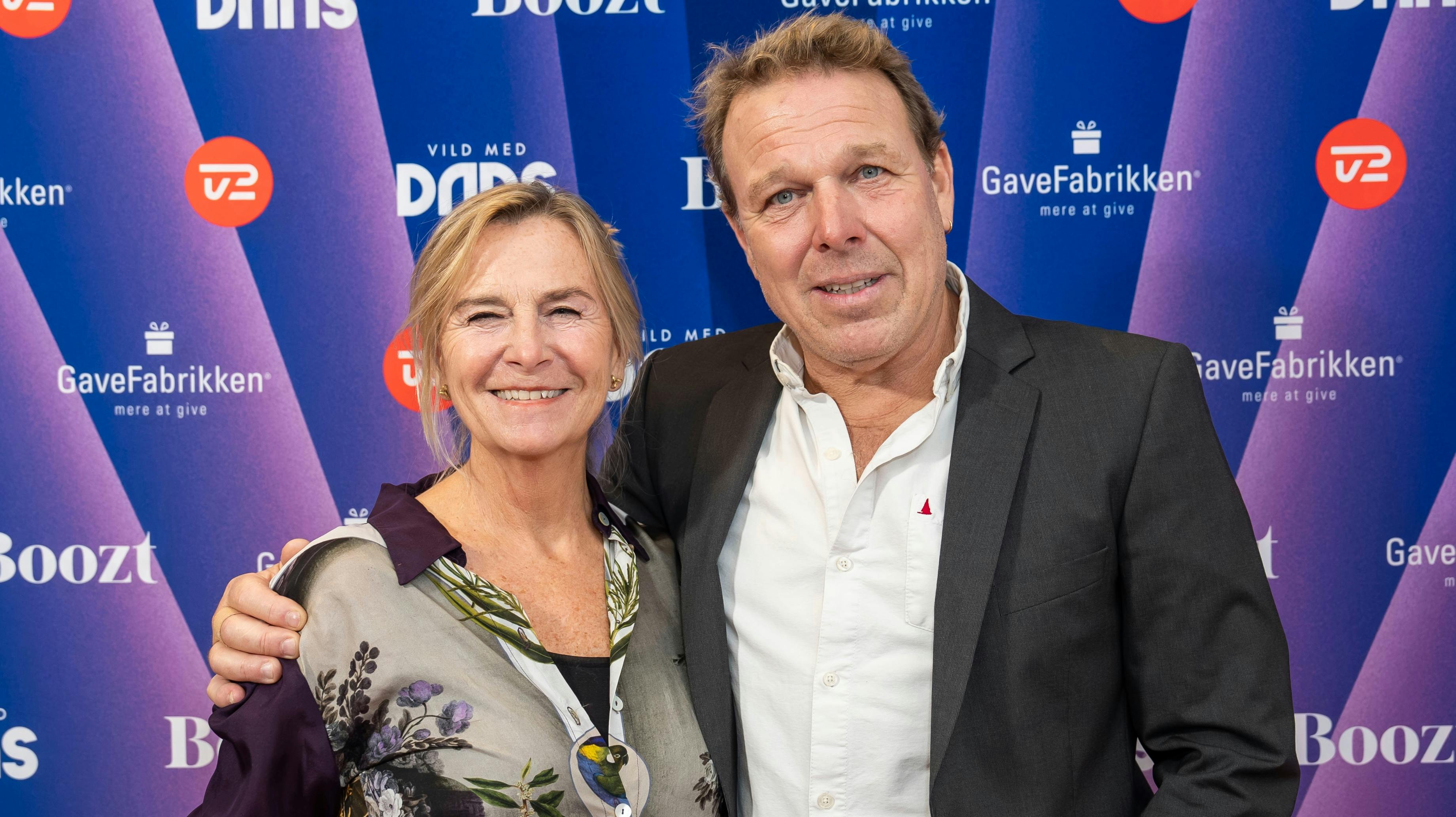 Mikkel Beha Erichsen og hustruen Marian Midé Erichsen.