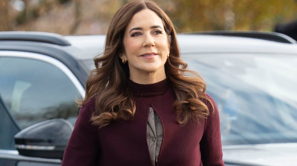 Dronning Mary er klar til travl dag