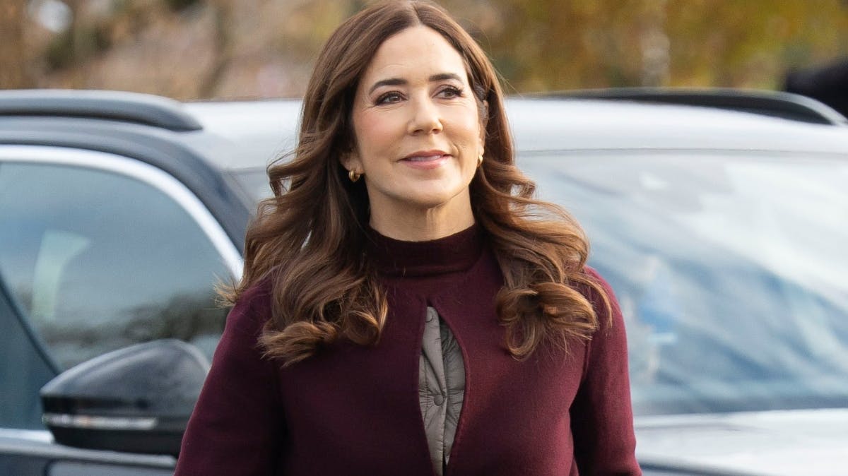 Dronning Mary er klar til travl dag