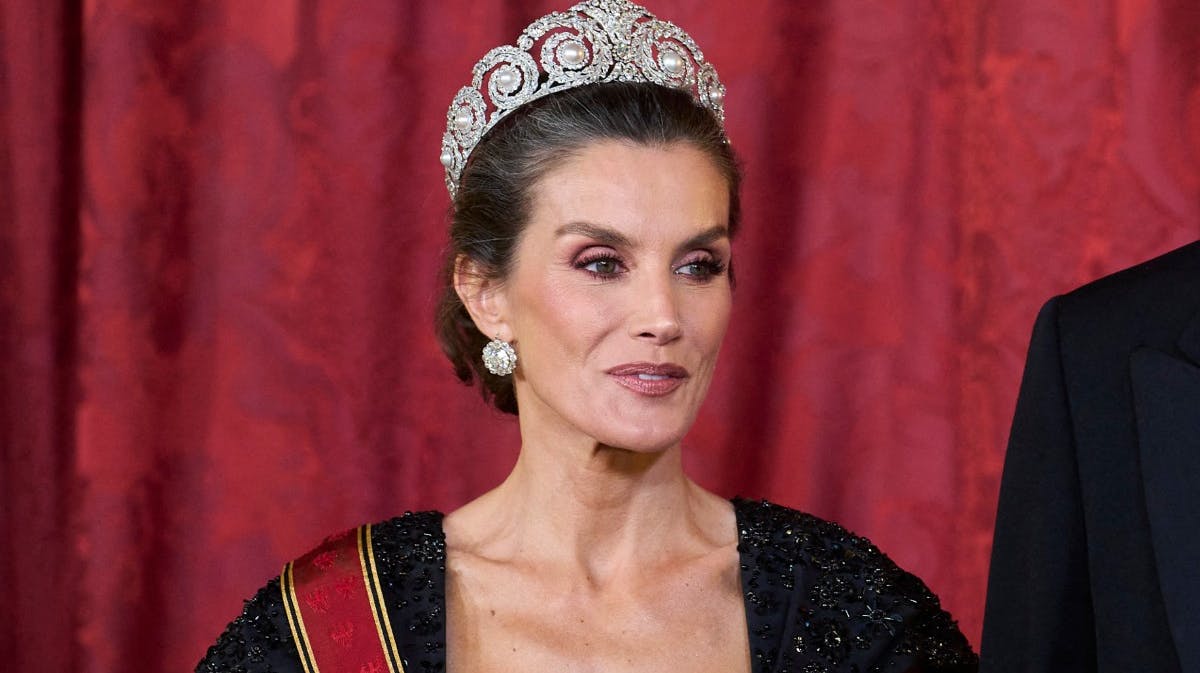 Dronning Letizia til gallamiddag til ære for den tyske præsident Frank-Walter Steinmeier og fru Elke Budenbender.