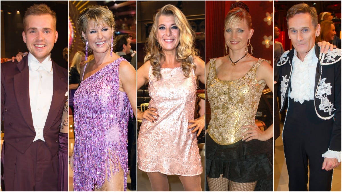 Joakim Ingversen, Line Baun Danielsen, Paprika Steen, Annette Heick og Allan Simonsen har alle deltaget i "Vild med dans". 