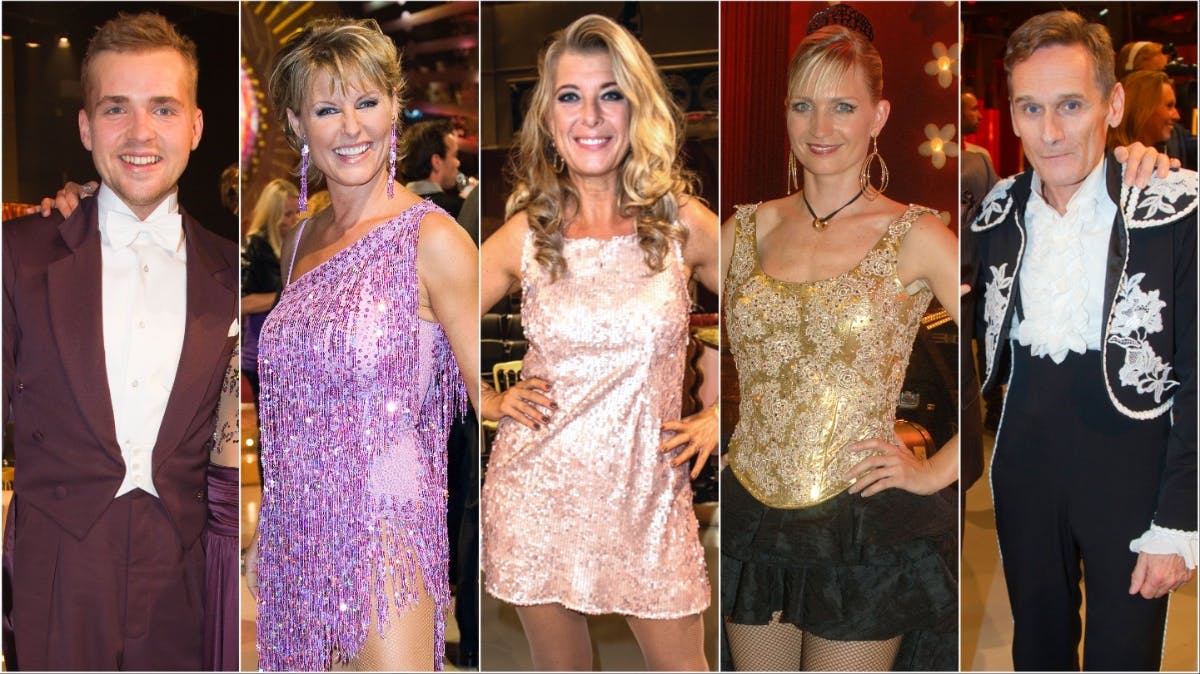 Joakim Ingversen, Line Baun Danielsen, Paprika Steen, Annette Heick og Allan Simonsen har alle deltaget i "Vild med dans".