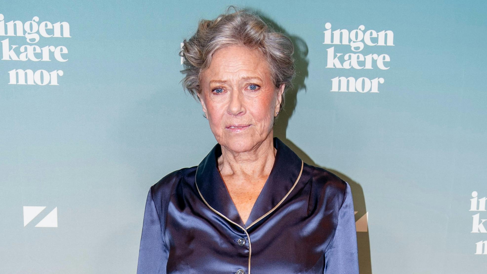 Birthe Neumann var dybt berørt til gallapremieren på filmen "Ingen kære mor". 