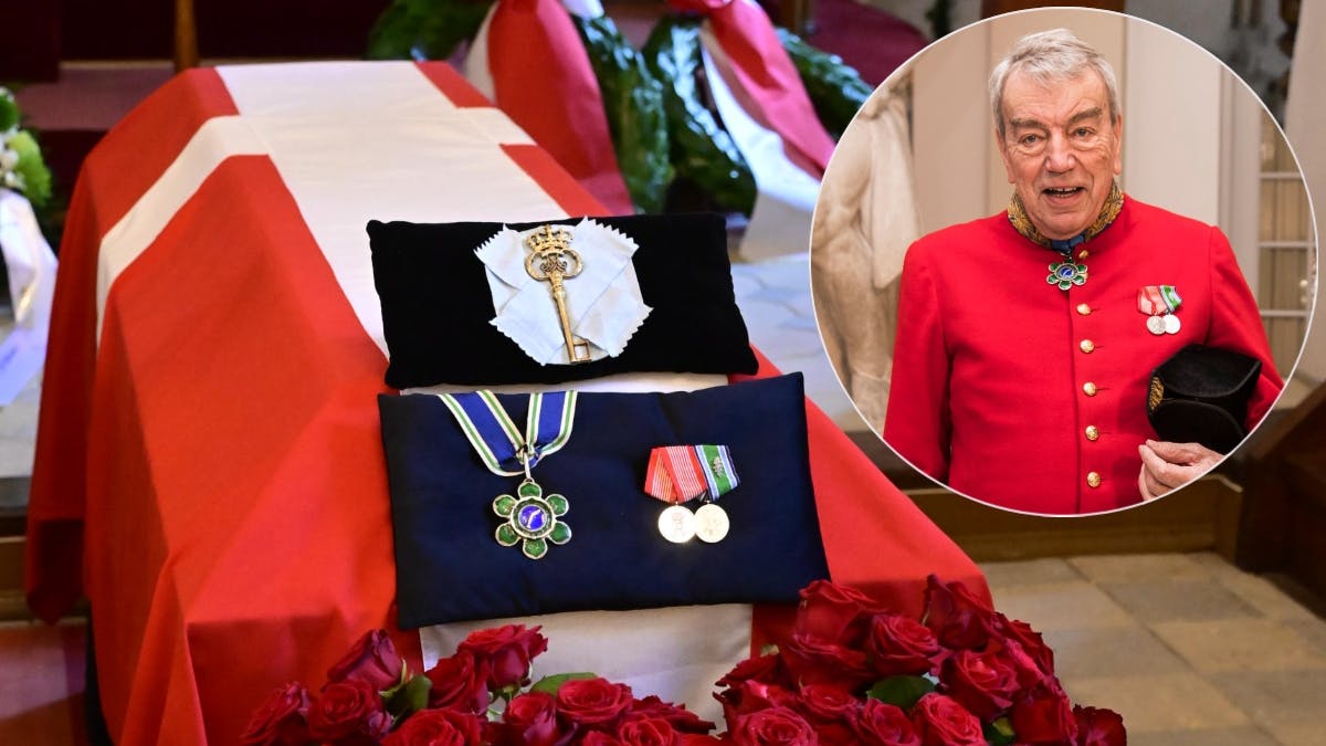 Det var en ganske særlig nøgle, der lå på Preben Ahlefeldt-Laurvigs kiste. 