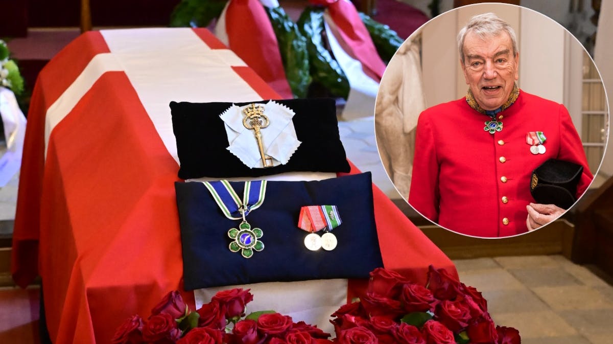 Det var en ganske særlig nøgle, der lå på Preben Ahlefeldt-Laurvigs kiste.