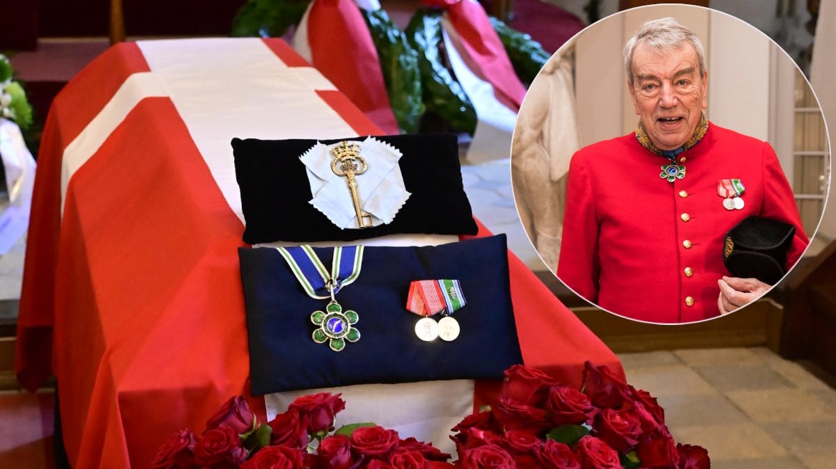 Det var en ganske særlig nøgle, der lå på Preben Ahlefeldt-Laurvigs kiste.