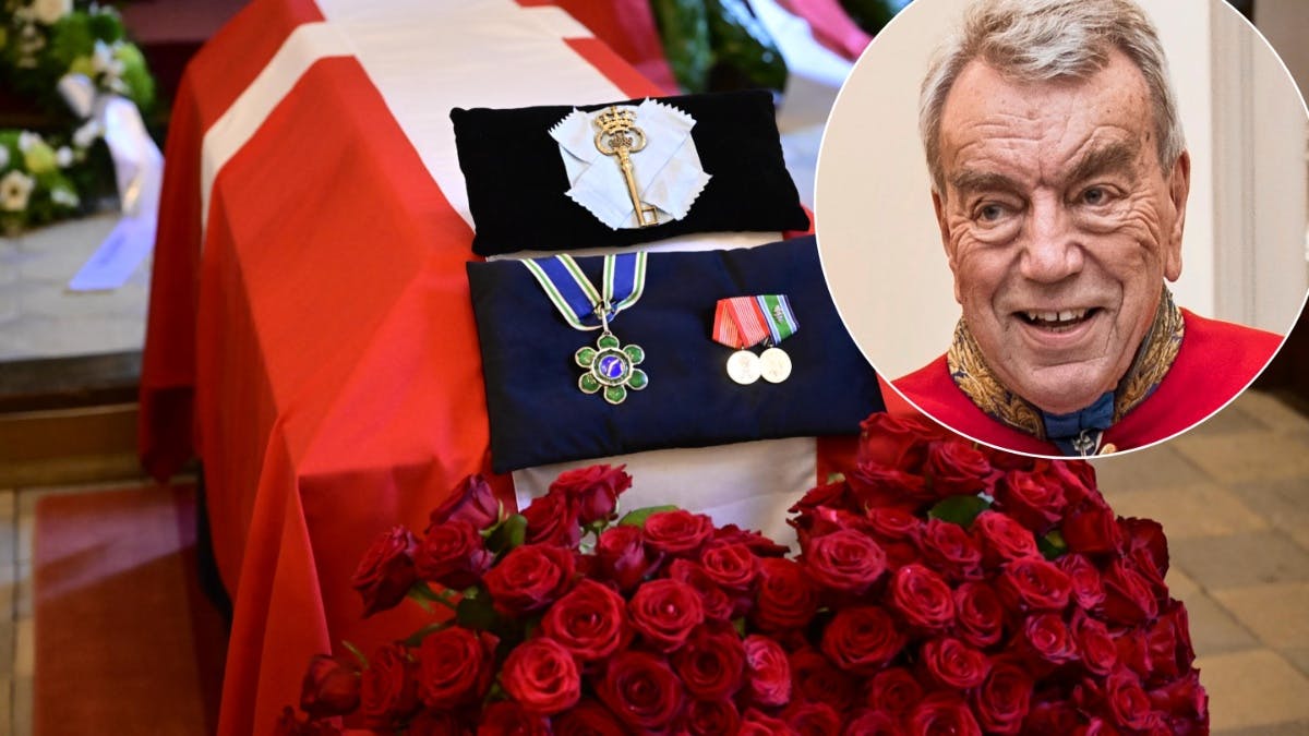 Der tages i dag afsked med Preben Ahlefeldt-Laurvig.