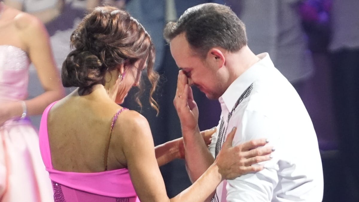 Thomas Evers Poulsen var opløst i tårer efter sin freestyle