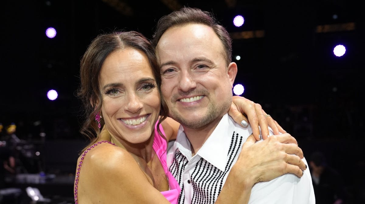 Camilla Ottesen og Thomas Evers Poulsen blev nummer to i finalen.