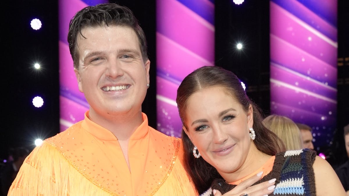 Alfred og Camilla fik en andenplads.