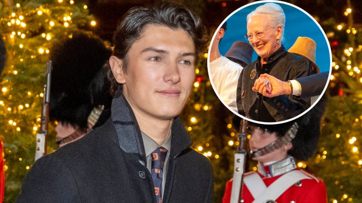 Grev Nikolais reaktion på dronning Margrethes hyldest er noget af det sødeste