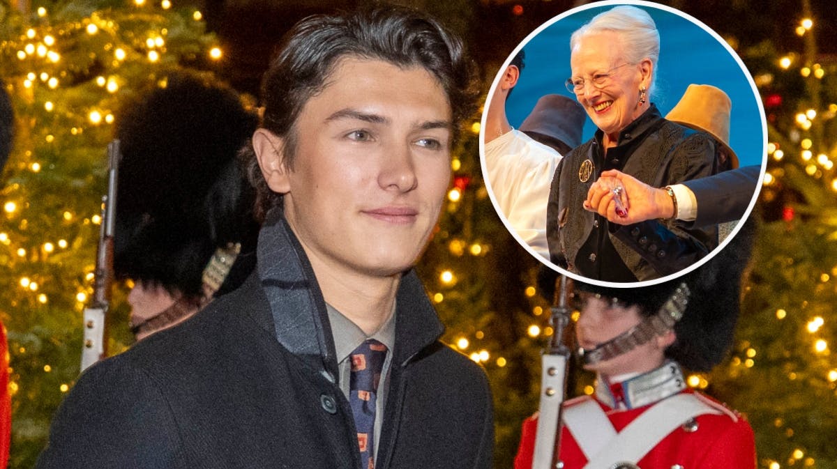 Grev Nikolais reaktion på dronning Margrethes hyldest er noget af det sødeste