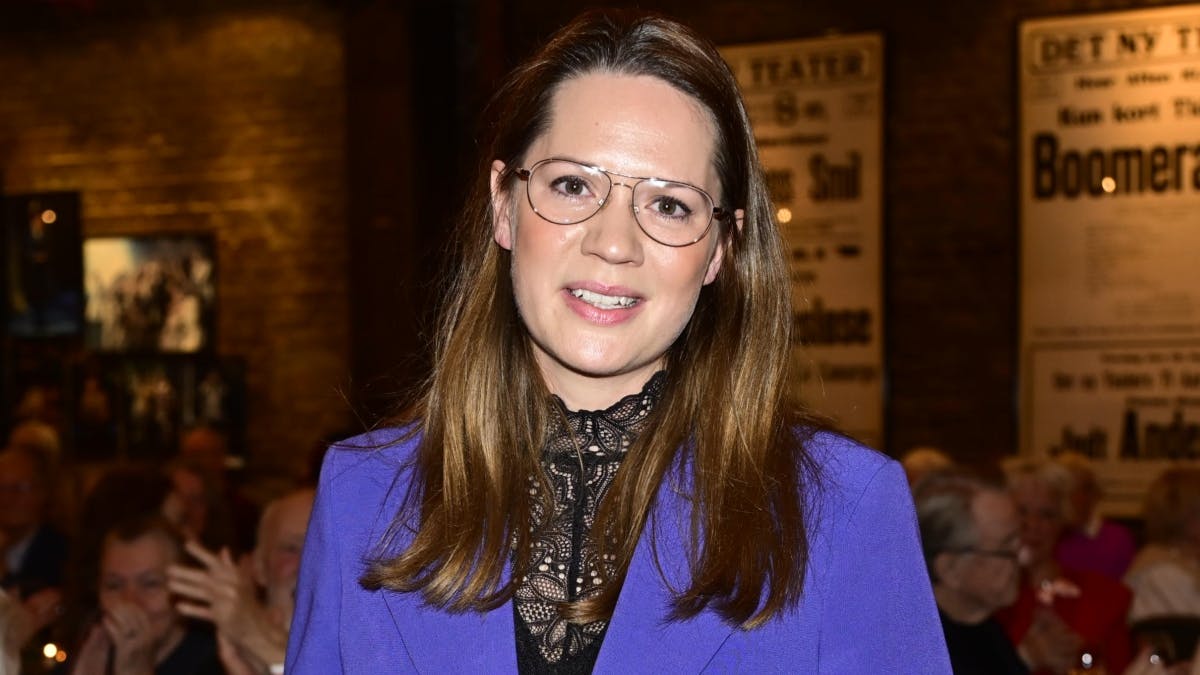 Da Amalie Dollerup sagde tak, knækkede hendes stemme