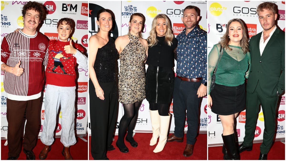 Kendte gæster til Reality Awards' julefrokost