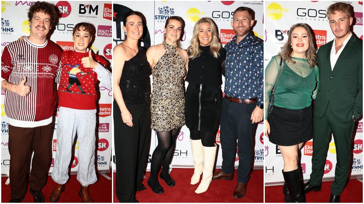 Kendte gæster til Reality Awards' julefrokost
