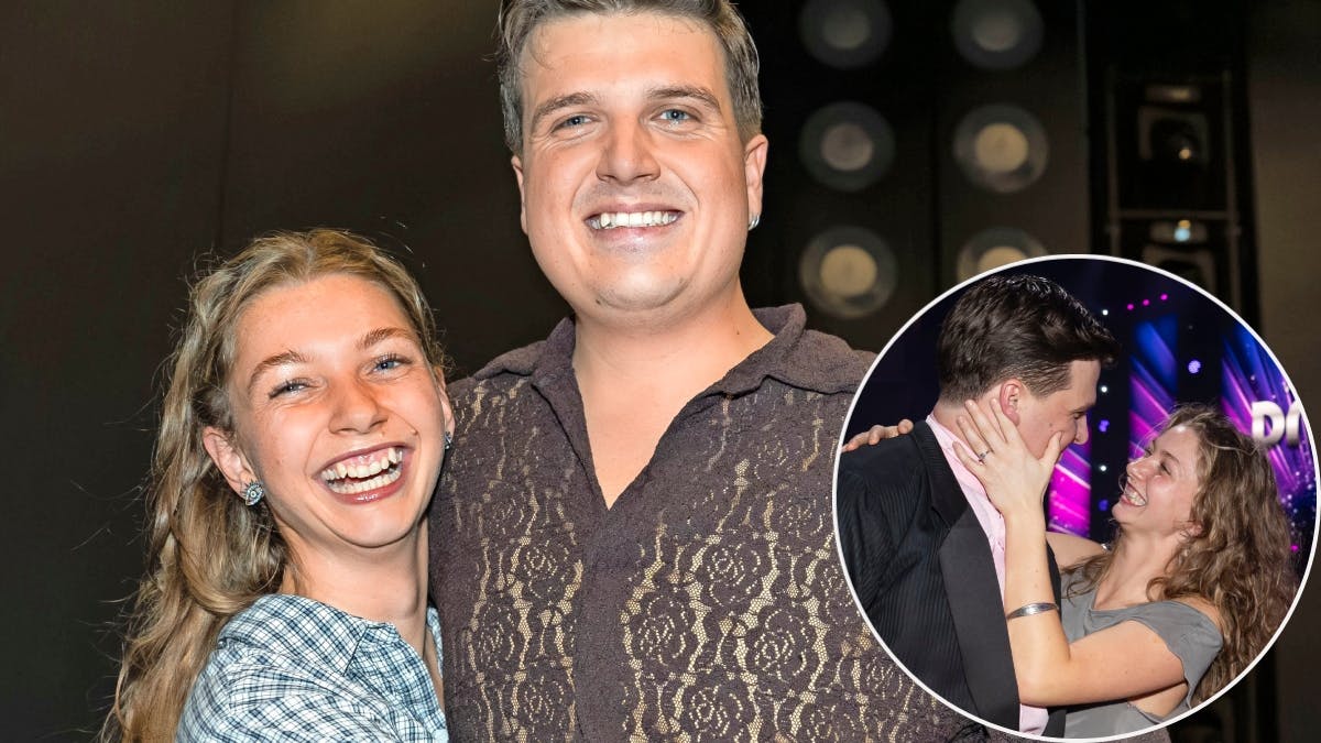 Madeleine har været en stor støtte for Alfred under "Vild med dans". 