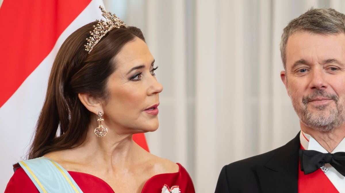 Dronning Mary og kong Frederik