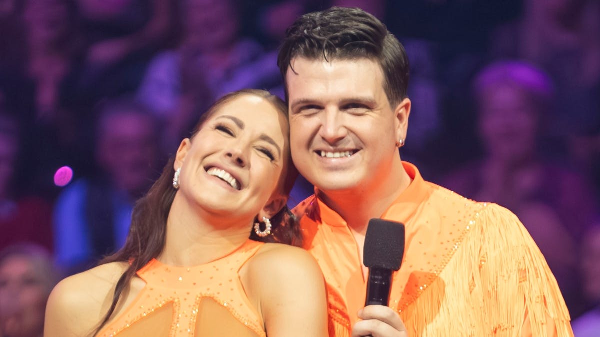 Camilla Dalsgaard og Alfred Midé Erichsen fik en tredjeplads i "Vild med dans". 